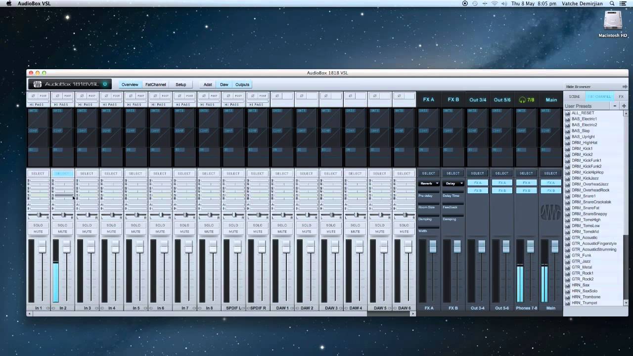 Reviewing PreSonus AudioBox 1818VSL Audio Interface
