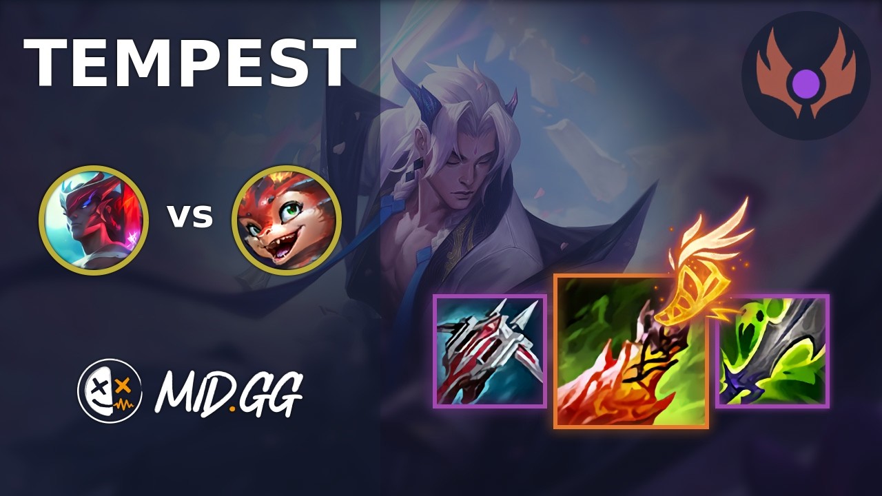 MID.GG: [ Tempest ] Yone MID vs Smolder | NA MASTER | LOL Season 2026