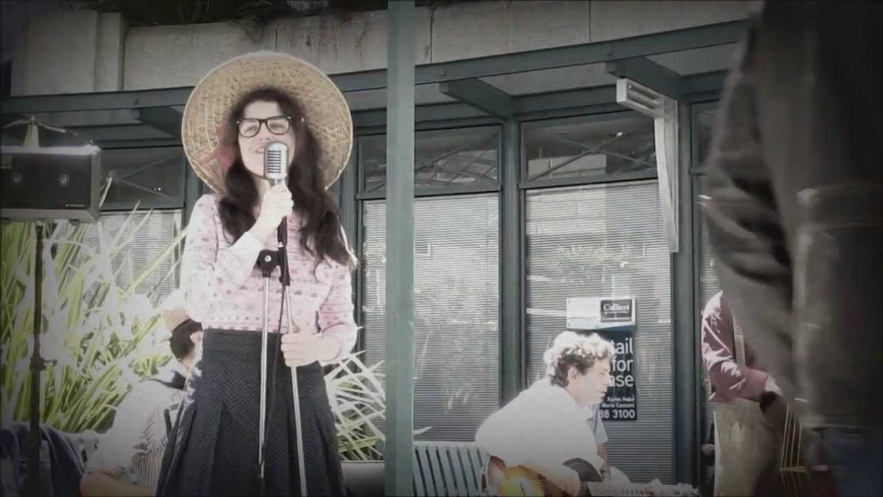 Meredith Axelrod sings, with a band, a vintage Oriental foxtrot