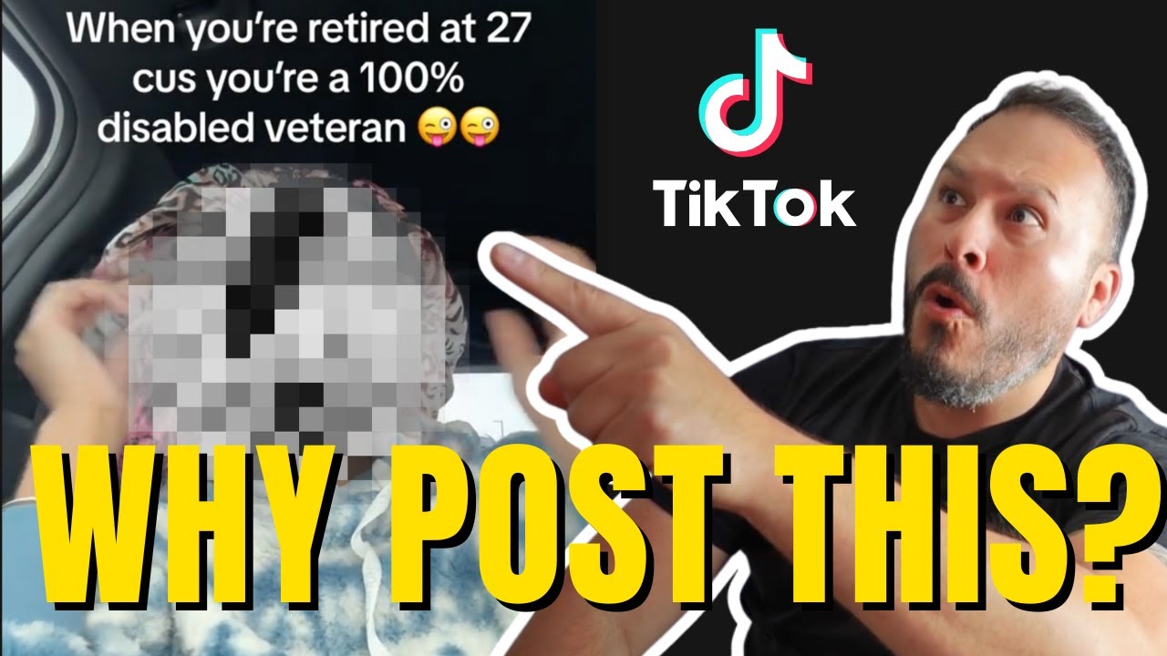 Культура ветеранов TikTok: прекратите делиться в интернете своим рейтингом инвалидности от Минист...