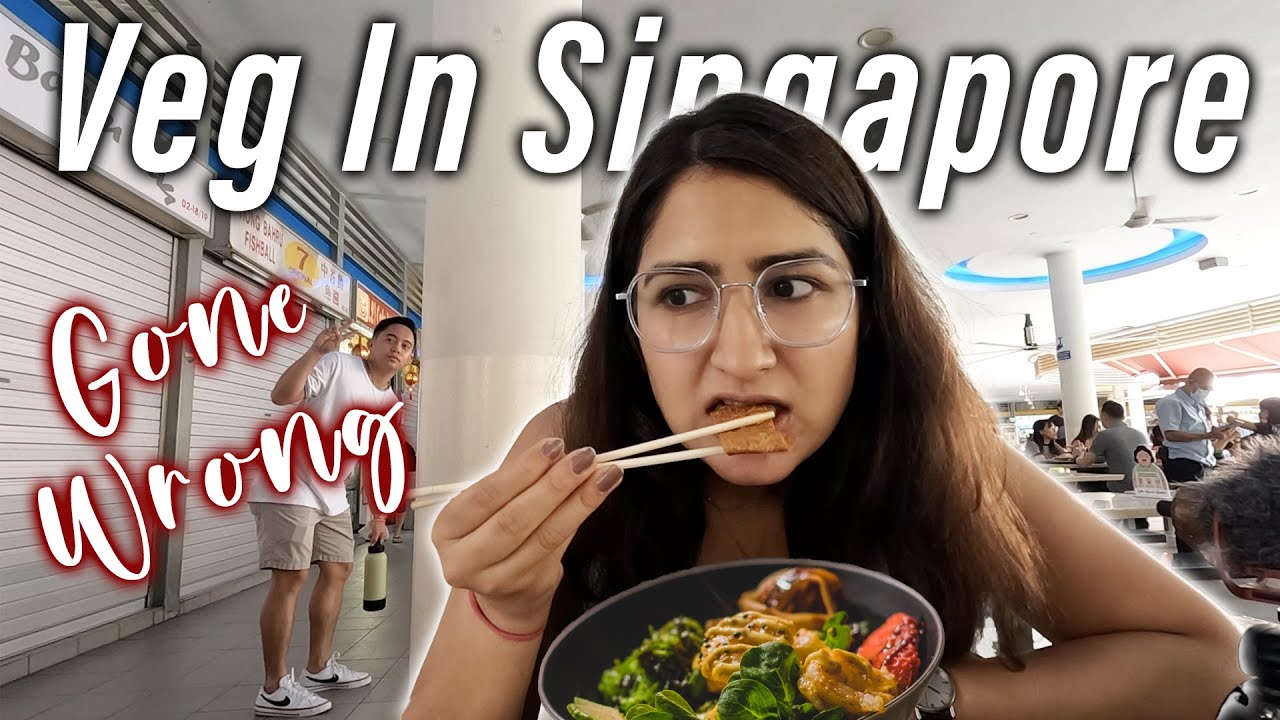 Hunt For Vegetarian Food in Singapore | Major SOLO TRAVEL Learning | A Bollywood Night in Chinatown