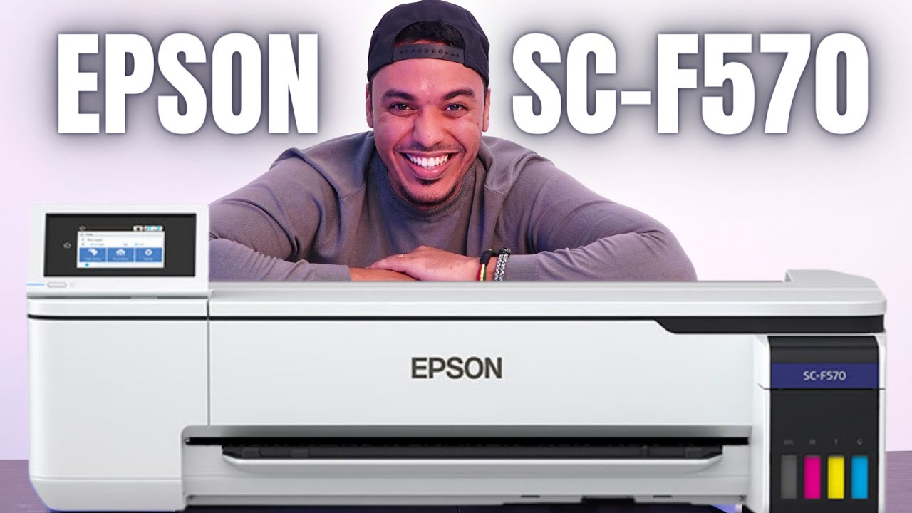 EPSON F570 #сублимационный принтер | Настройка + Epson Edge Print и LFP Accounting Tool