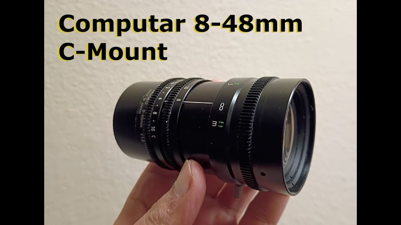 Focusing the Computar 8-48mm CCTV lens on Raspberry Pi HQ cam
