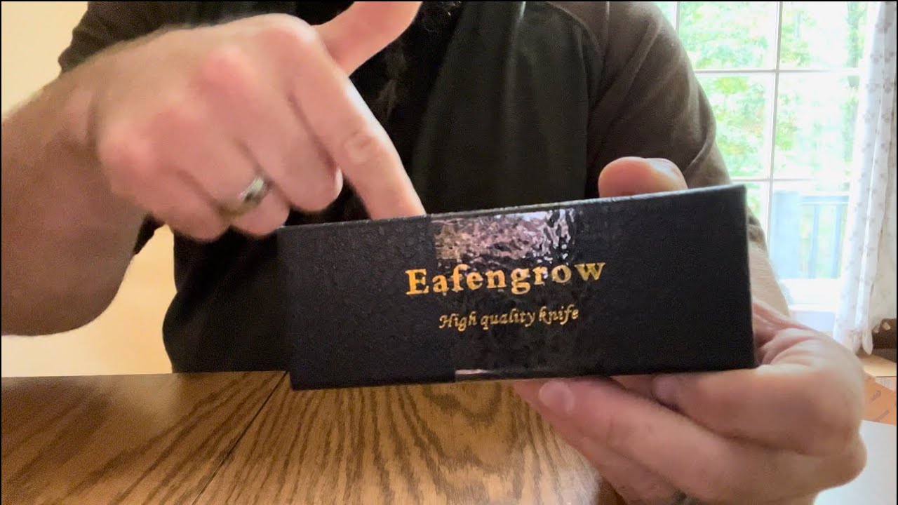 Eafengrow EF71 utility knife unboxing