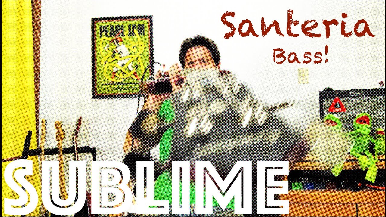 Bass Lesson: How To Play Santeria by Sublime