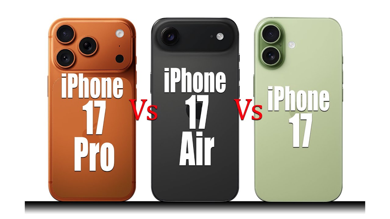 iPhone 17 Pro vs 17 Air vs 17 - Don't Buy Before Watching This!
