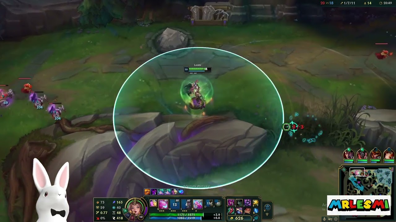 maraton hasta subir a oro JUGANDO MID Y JG🐰 (Part 20/44)