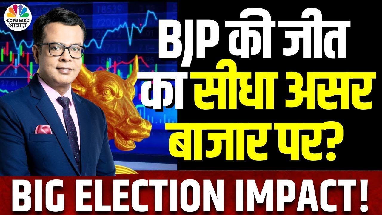 BJP Victory Market BIG Impact | Gift Nifty | आज की Opening के लिए क्या है संकेत? | Anuj Singhal