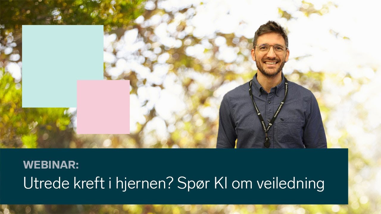 Utrede kreft i hjernen? Spør KI om veiledning