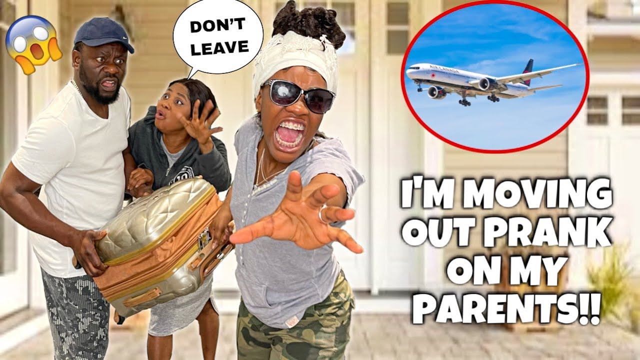I&rsquo;M MOVING OUT TO MY 21 YEAR OLD BOYFRIENDS HOUSE PRANK ON MY PARENTS *WORST IDEA*