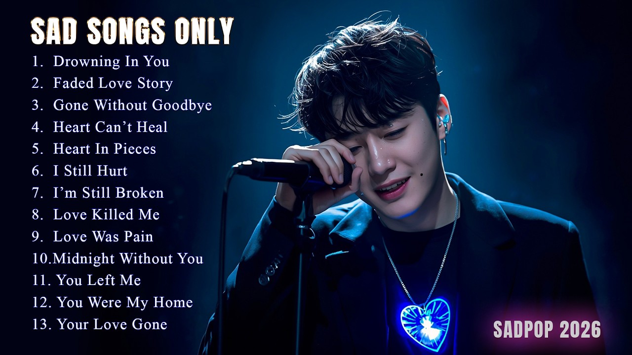 Sad Songs 2026 💔 Heartbreak Playlist English  Songs That Make You Cry Alone At Night