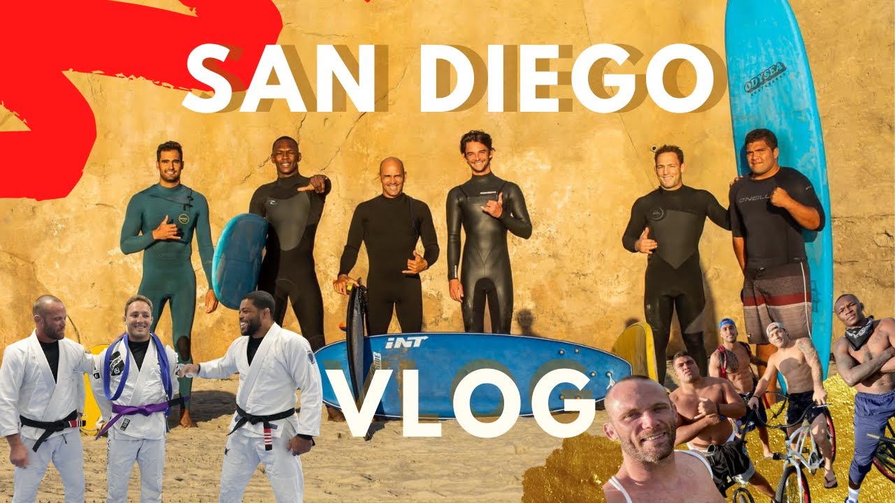 Israel Adesanya, Carlos Ulberg & I Stuck in US | Training at Atos Jiu-Jitsu | Surfing w Kelly Slater