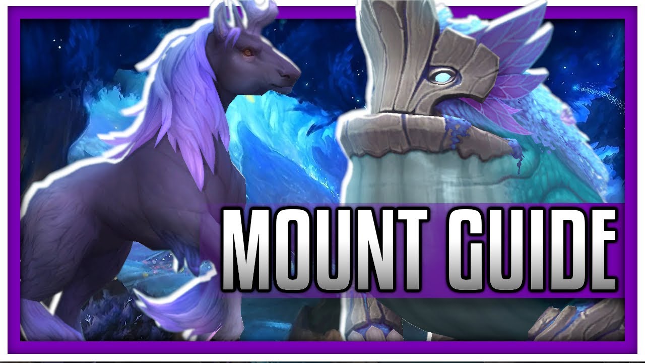 Die Reittiere des Ardenwalds - [Mount Guide #150]