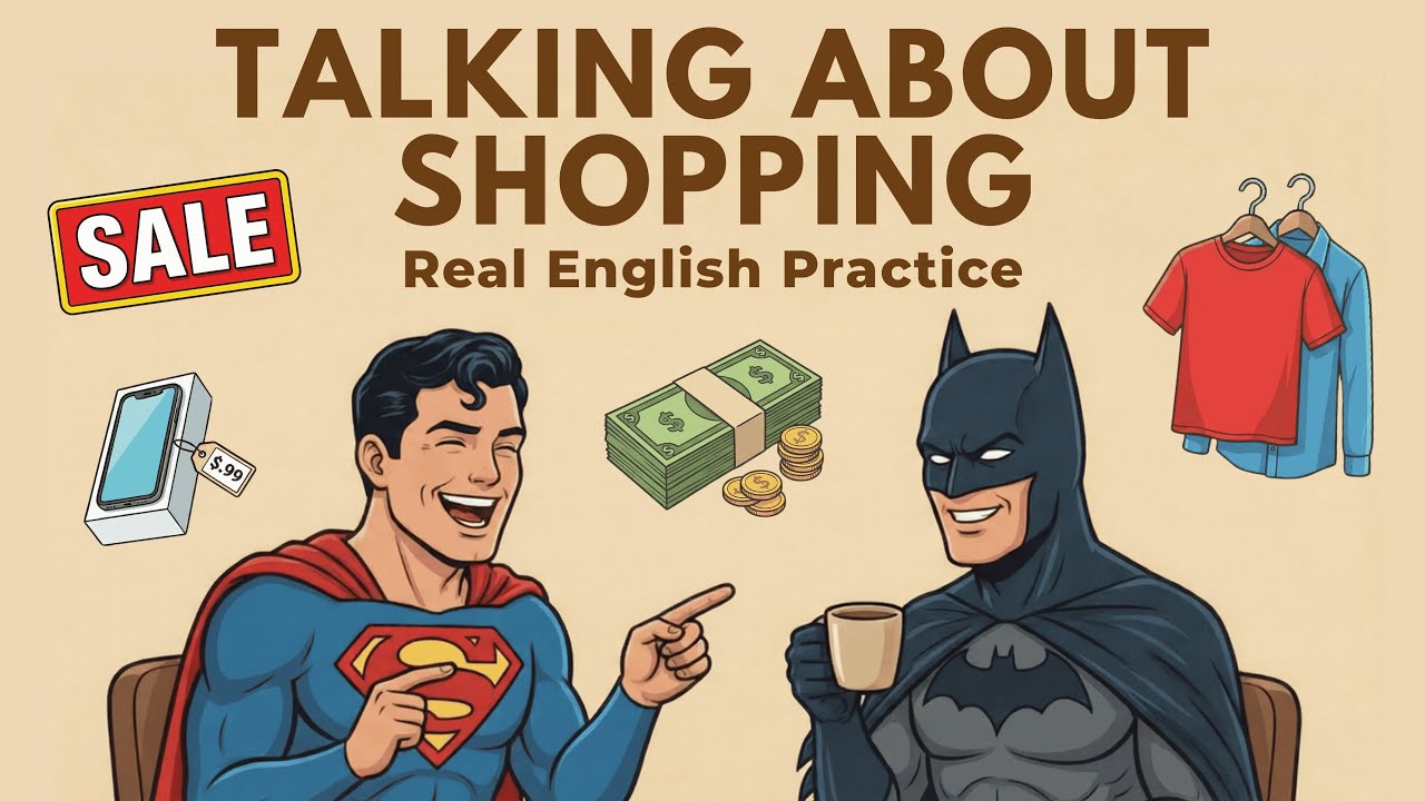 Real Life English Practice - Shopping & Clothes Vocabulary | Learn & Speak Like a Native