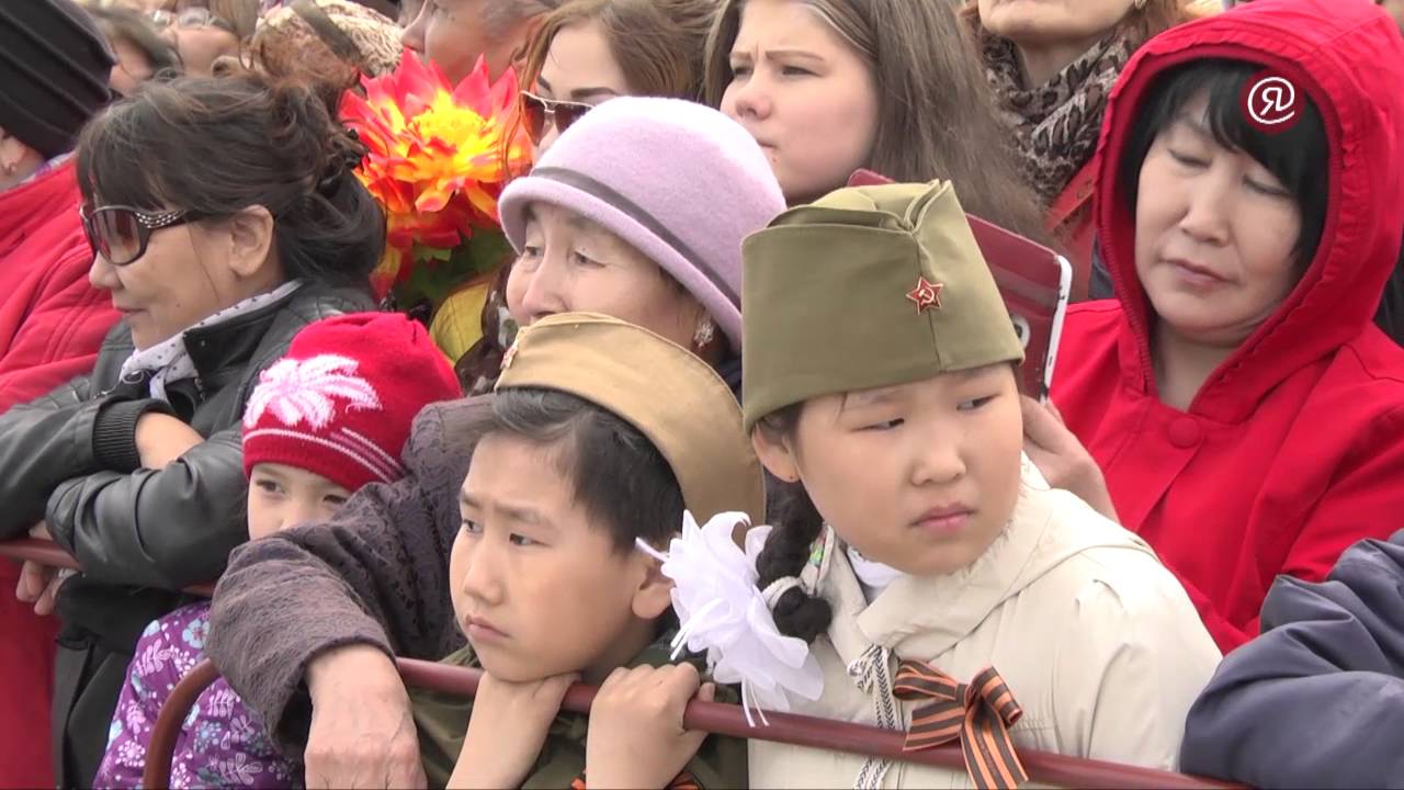 Парад Победы в Якутске