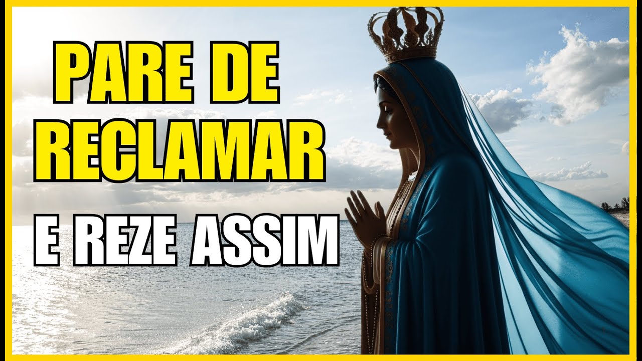 NOSSA SENHORA APARECIDA, ENSINA-ME A SER GRATO 🙏 ORAÇÃO PARA MUDAR SUA VIDA ATRAVÉS DA GRATIDÃO