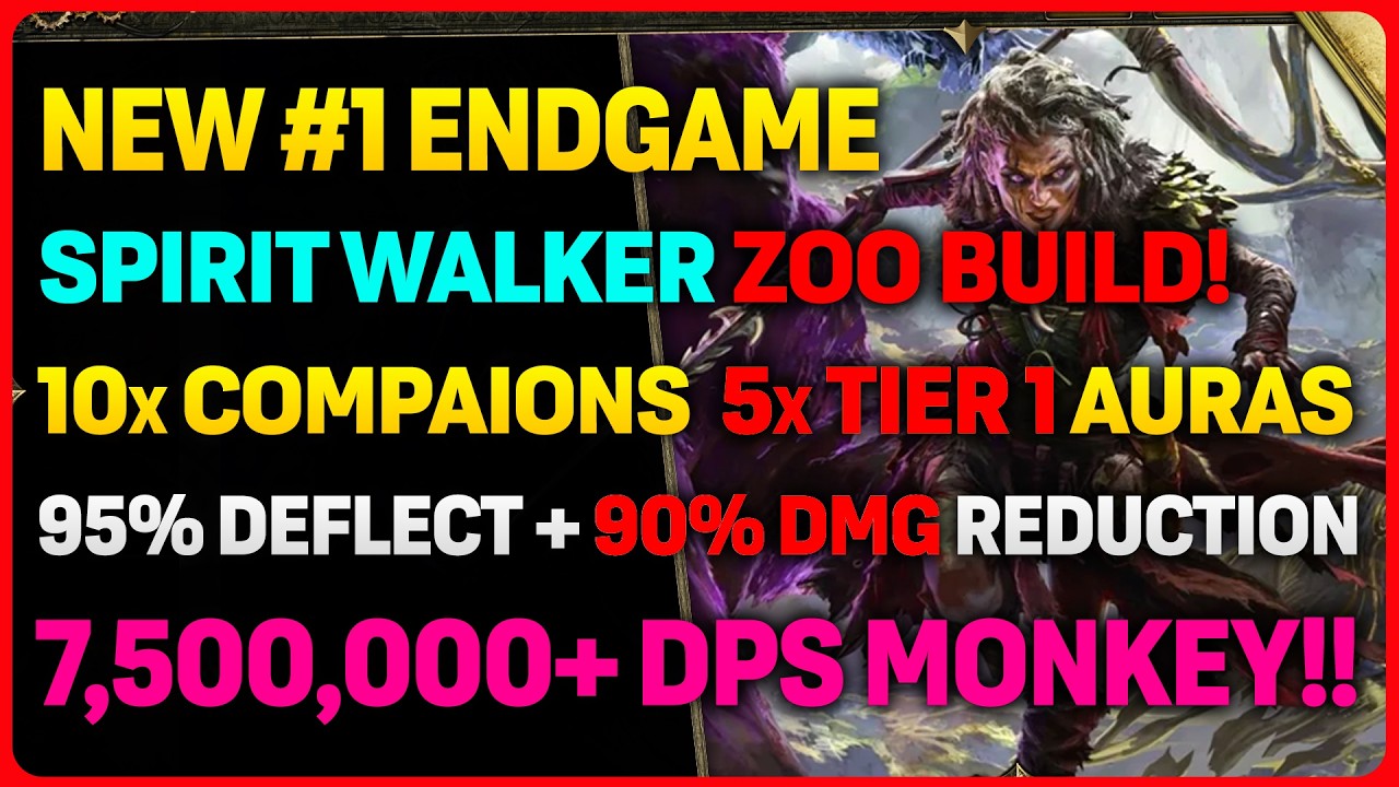 НОВИНКА! #1 Универсальная сборка для Зоопарка с персонажем Walker в эндгейме! | Более 7,5 млн уро...