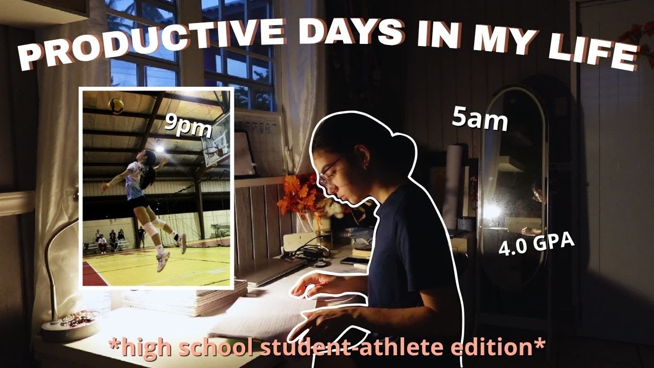 Продуктивные дни в моей жизни студента-спортсмена📸 | Подъем в 5 утра, учеба, волейбол и т. д.📖🏐