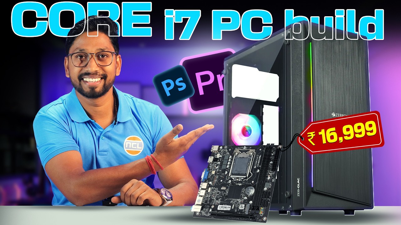 Cheap Intel i7 PC Build 2026 🔥 Best for Office, Editing & Trading