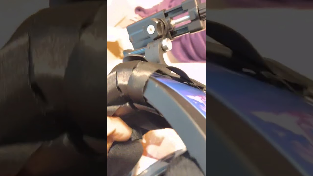Helmet Phone Holder Installation