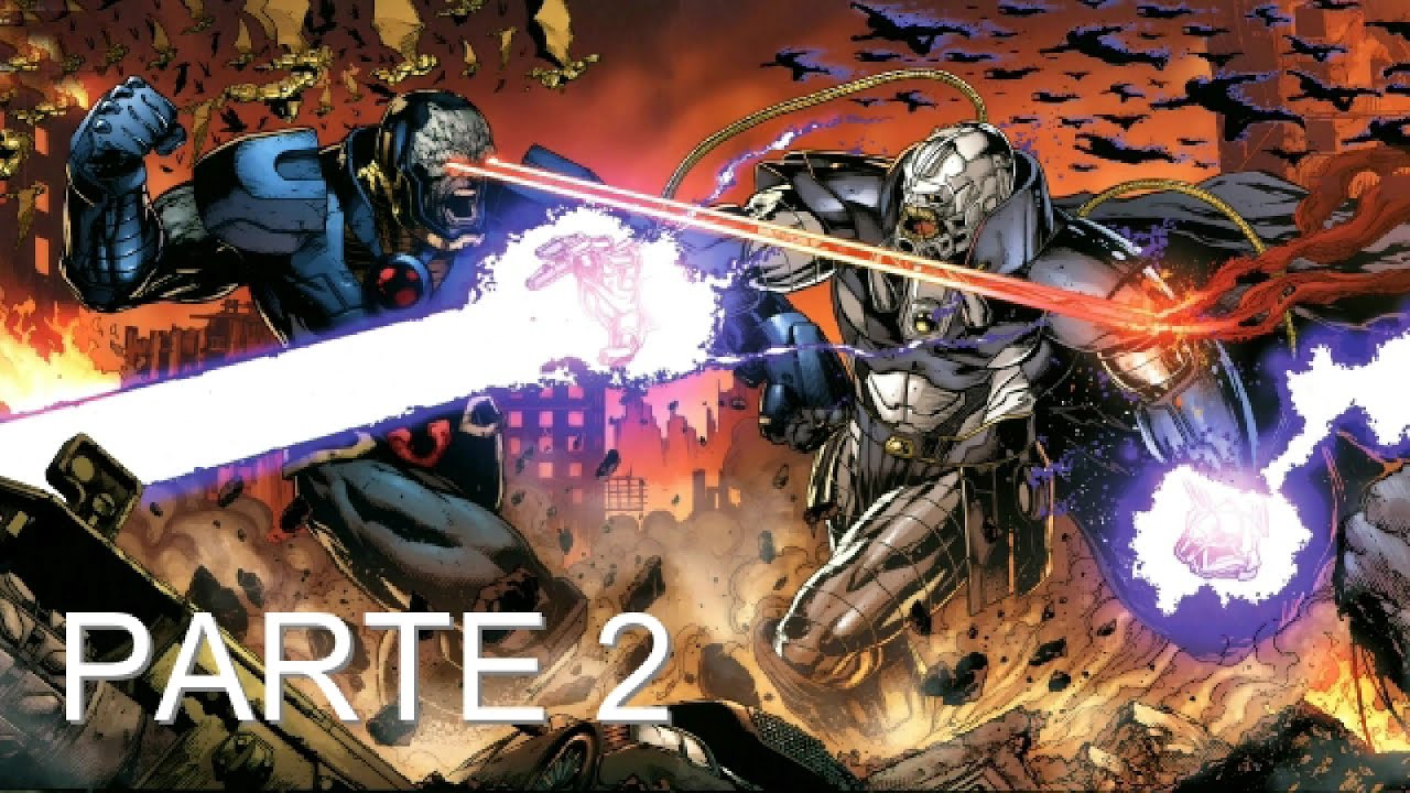 LIGA DE LA JUSTICIA - LA GUERRA DE DARKSEID (darkseid war) PARTE 2
