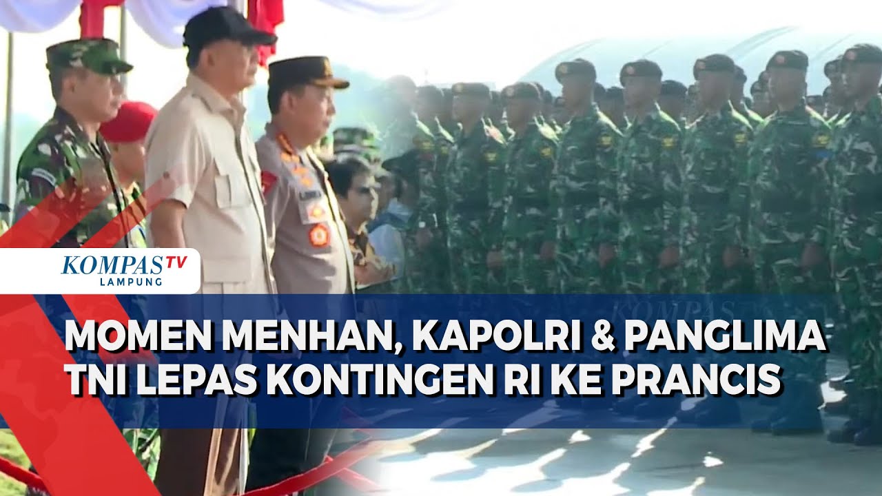 Menhan, Panglima TNI, dan Kapolri Lepas Prajurit TNI Hadiri Bastille Day 2025 di Prancis