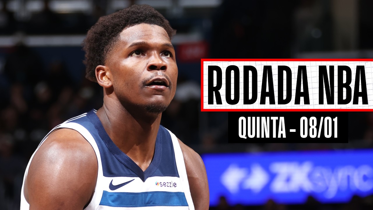 EDWARDS brilha e alcança 10K pontos na carreira; SIAKAM supera LAMELO em jogão – Rodada NBA 08/01
