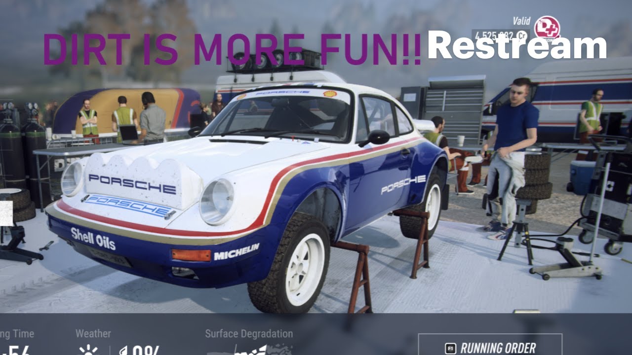 Driving Dirt Rally