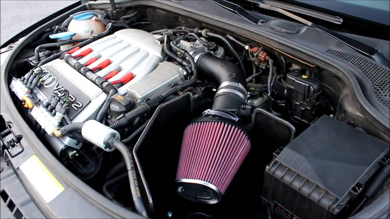 Audi A3 3.2 meets K&N induction kit + Milltek Exhaust