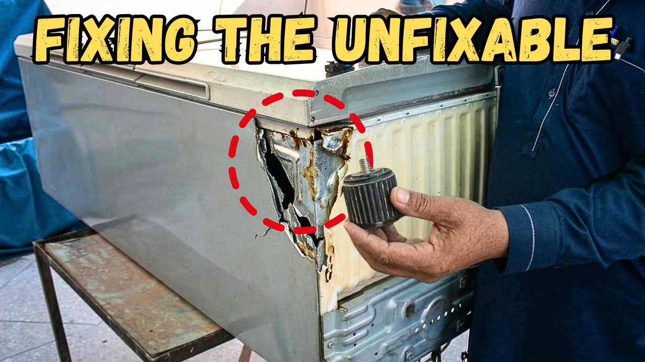 Fixing a Shaking Refrigerator: Custom Bracket DIY Guide