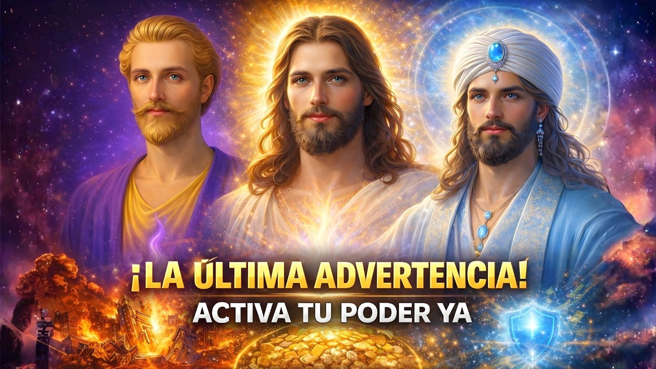 ⚠️2026: SAINT GERMAIN Y EL MORYA REVELAN LA ADVERTENCIA FINAL ¡ALMAS ELEGIDAS ESCUCHEN!