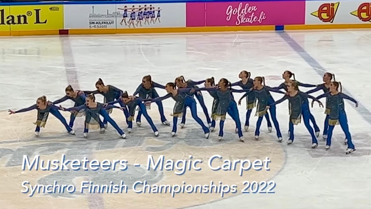 Musketeers - Synchro Finnish Championships 2022 - Muodostelmaluistelun SM 2022 - Junior Free Skating
