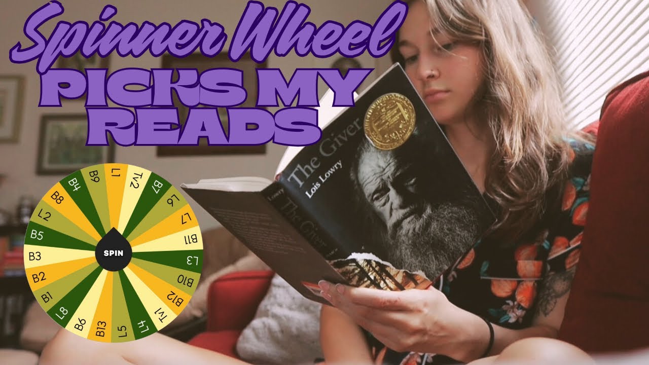 Reading Vlog - Spinner Wheel picks my reads! 📖❓