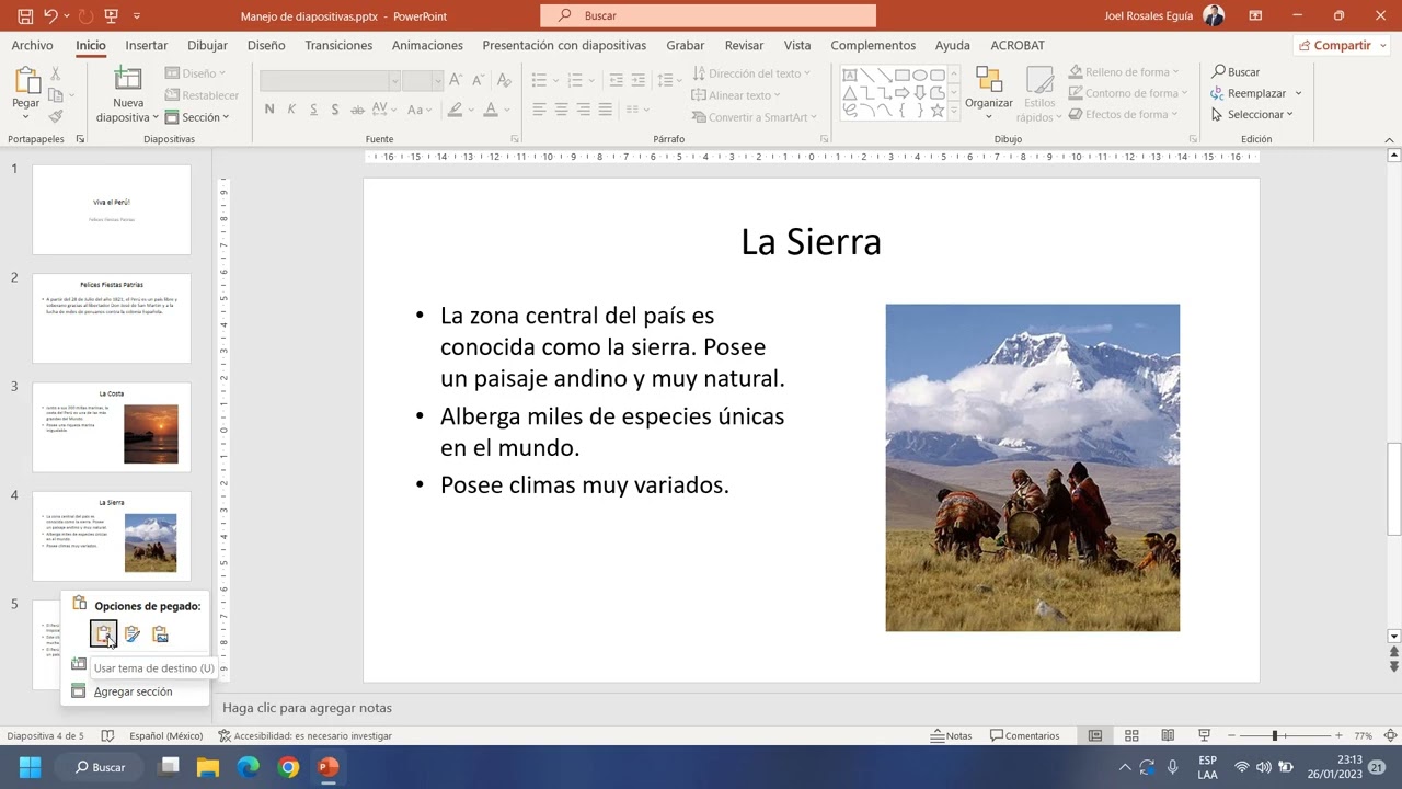 Curso de Microsoft PowerPoint - 2. Manejo de diapositivas en PowerPoint