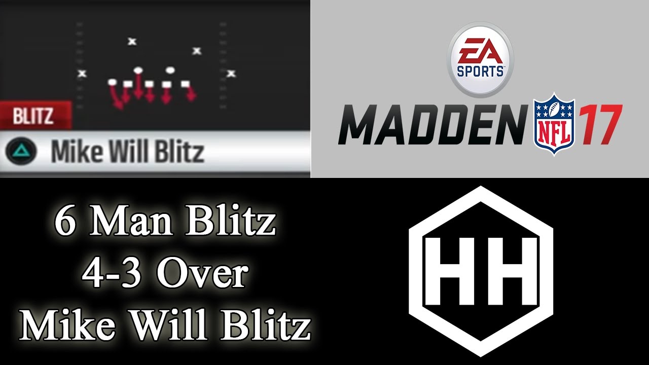 Madden 17 Nano - Mike Will Blitz 4-3 Over