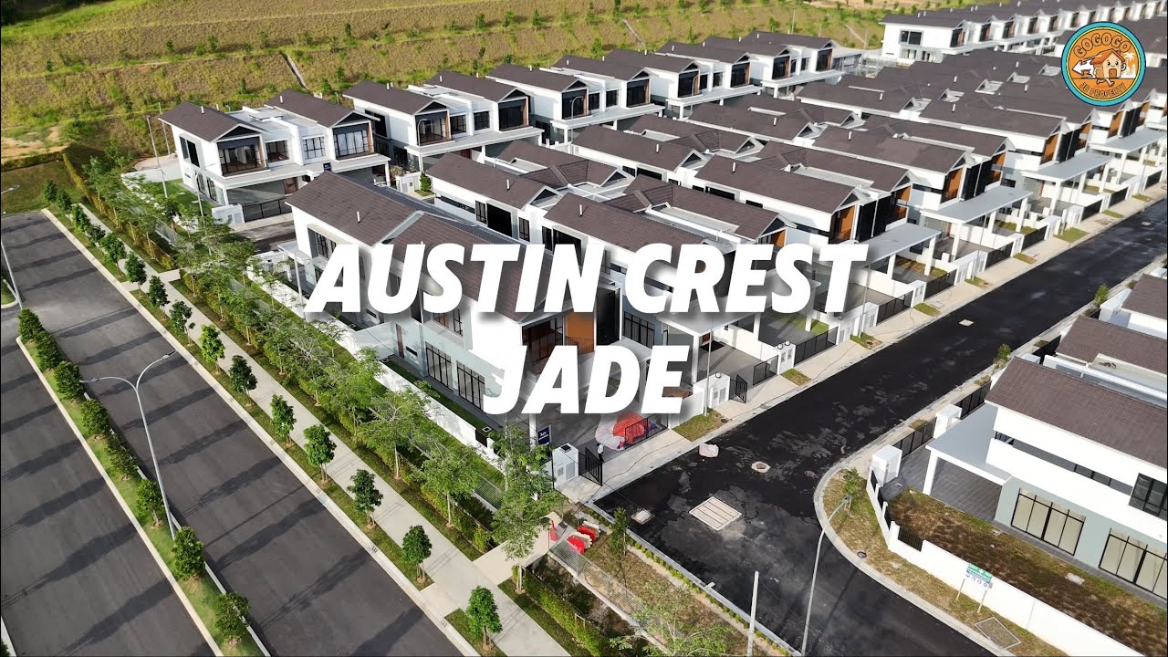 Austin Crest - Jade Drone Shot November 2025 | Semi D / Link Bungalow