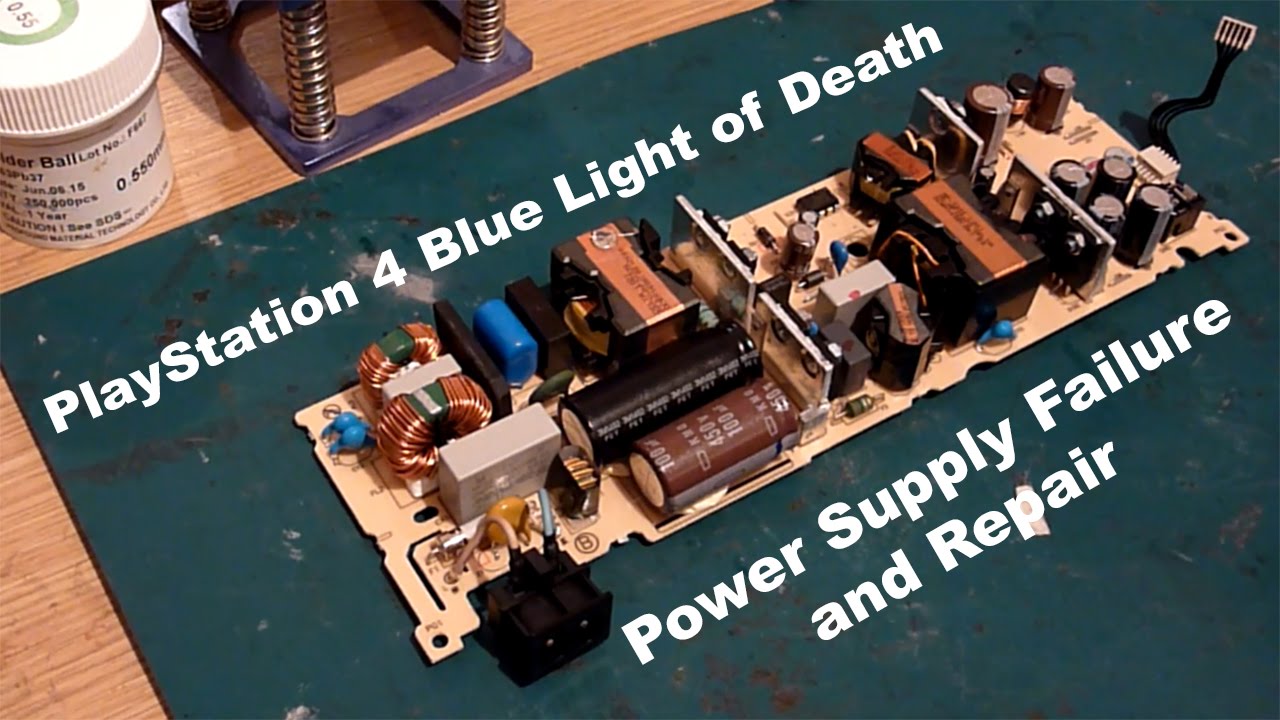 PS4 Power Supply Repair - ADP-240AR Transformer Failure - Blue Light of Death (BLOD)