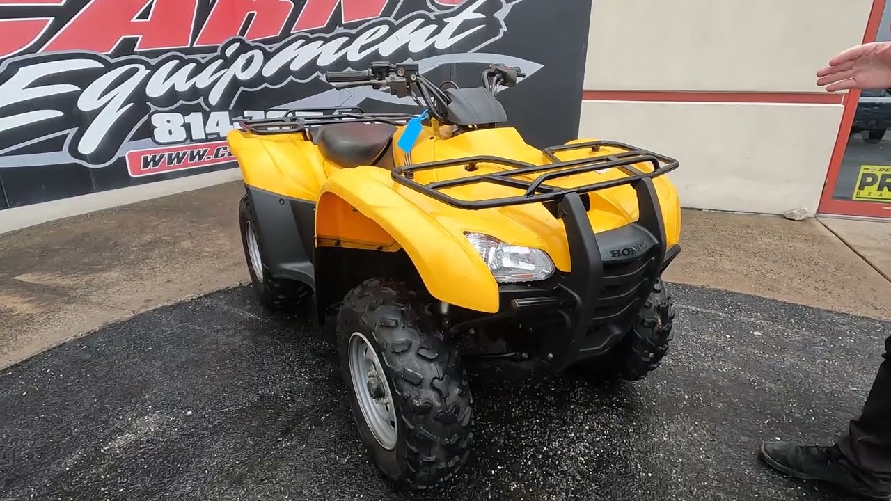 Pre Owned 2008 Honda FourTrax® Rancher® FOR SALE IN CLEARFIELD, PA!
