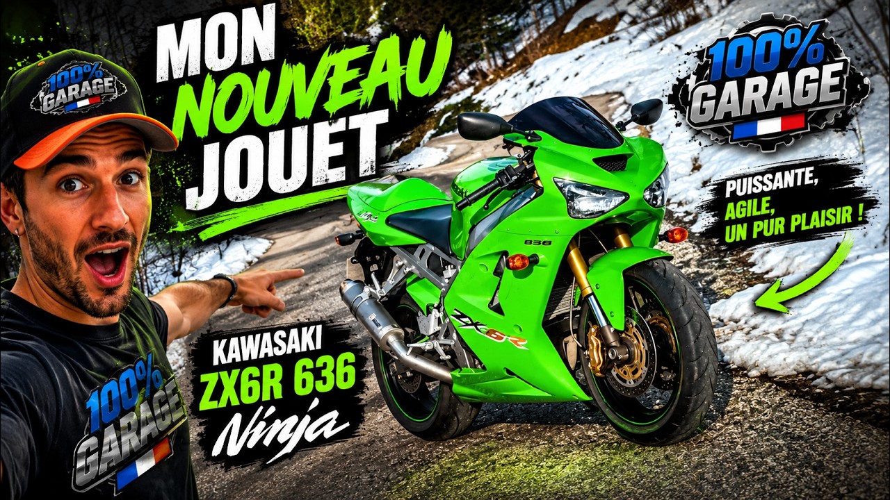 Kawasaki ZX6R 636 Ninja Mon Nouveau Jouet