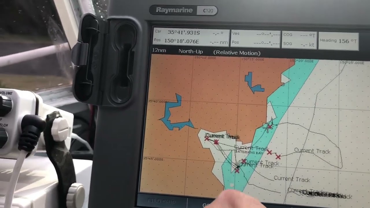 Raymarine C120 update attempt
