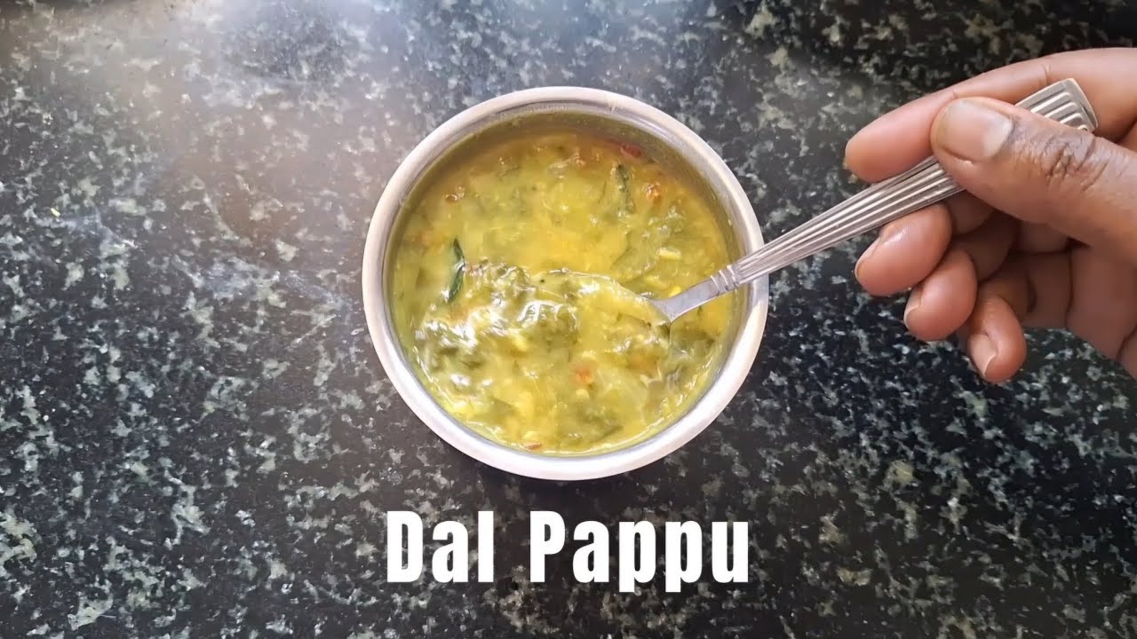 How to make Dal Palak Pappu