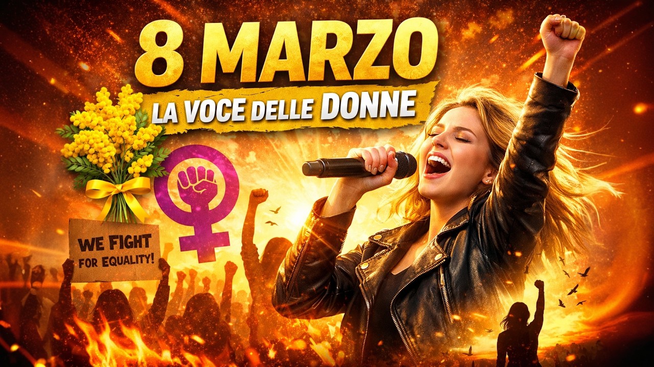 🎵 Domani è l’8 Marzo 🌼 La Voce delle Donne (2) | Canzone Potente per la Festa della Donna