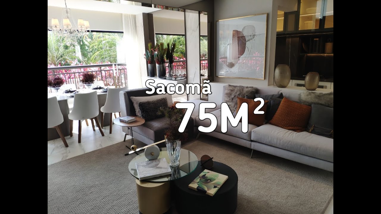 Apartamento Decorado Sacomã - 75 Metros Quadrados
