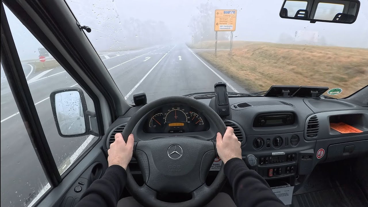 2006 Mercedes-Benz Sprinter City (311 CDI | 109hp) - POV Drive