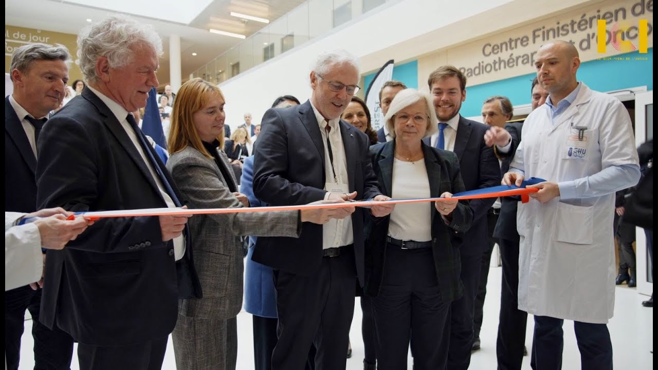 Retour en images sur l'inauguration de l'institut de cancérologie et d'imagerie du CHU de Brest