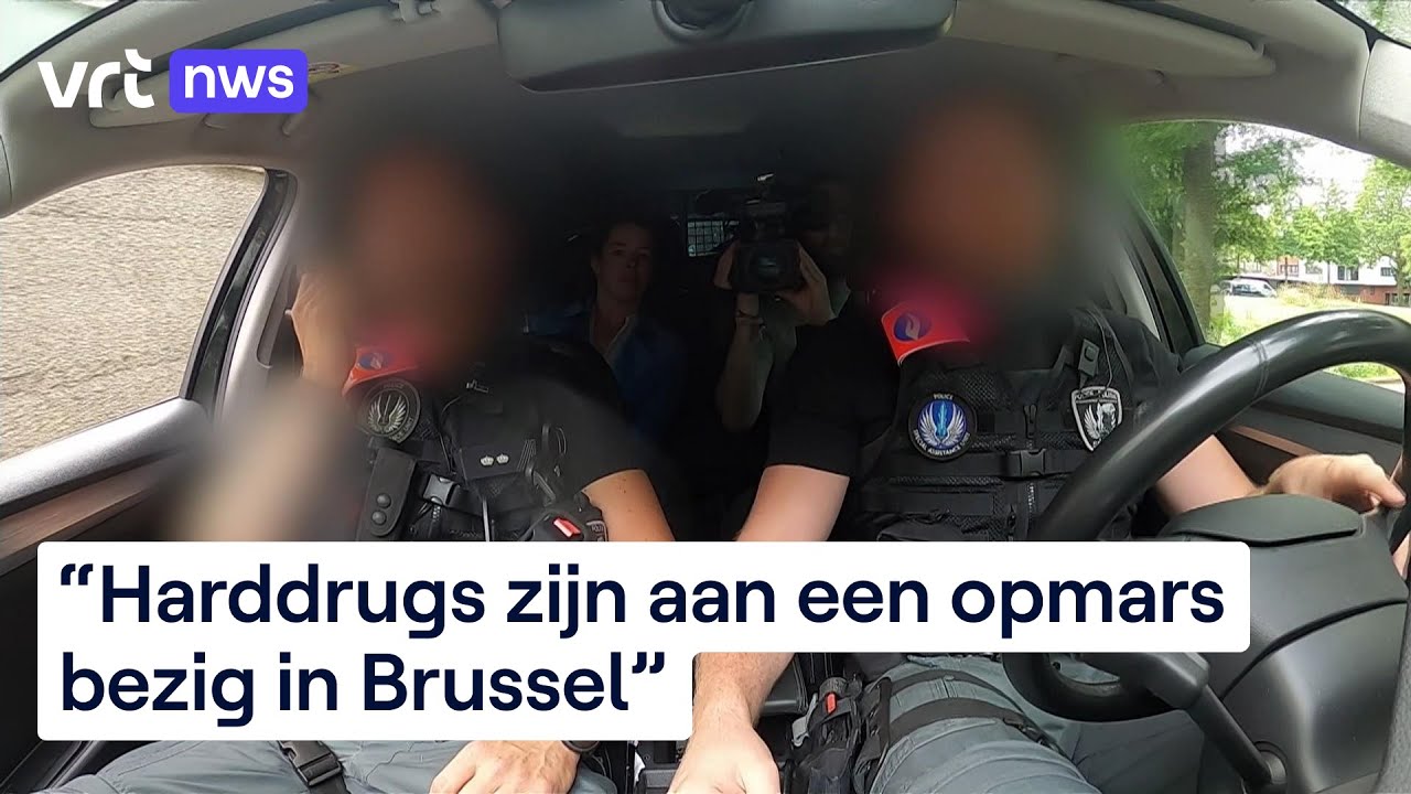 De Brusselse politie strijdt tegen drugsbendes: 