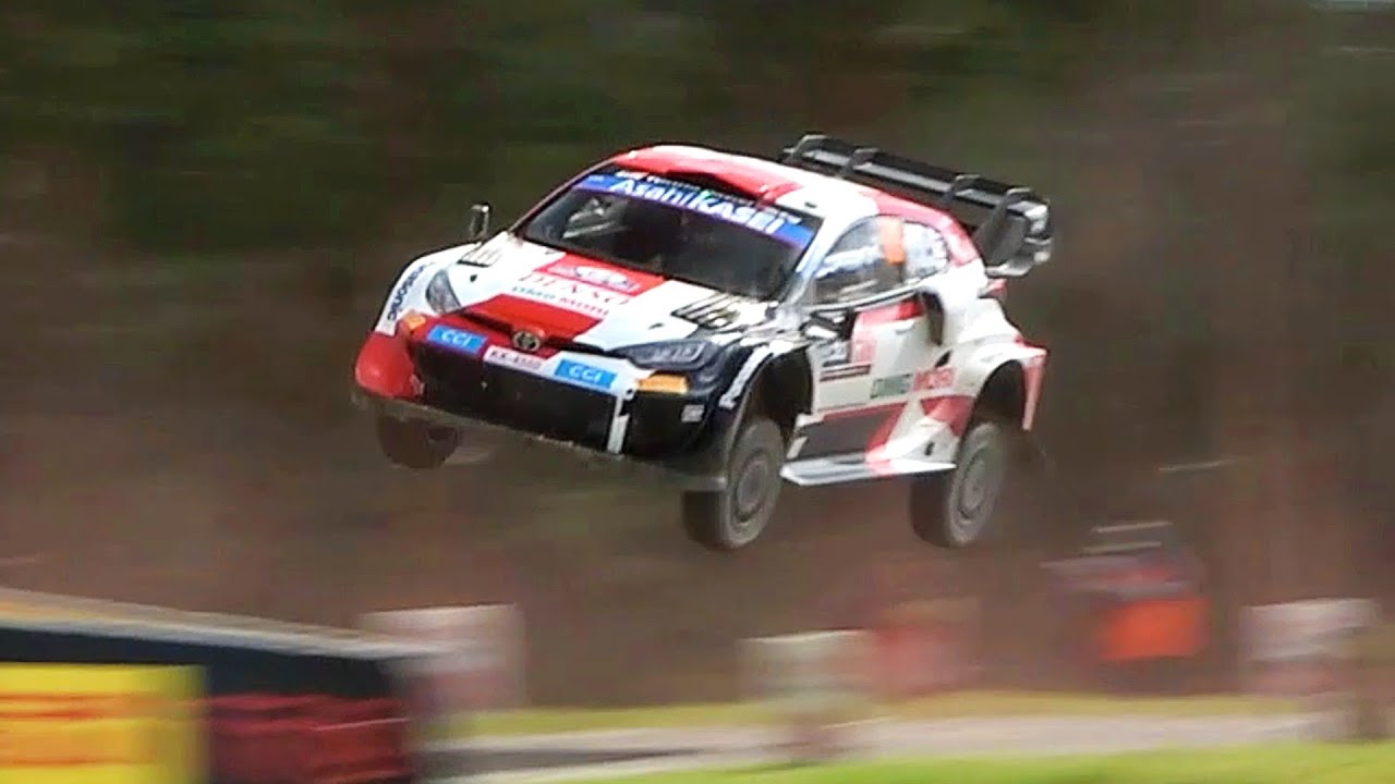 WRC Rally Finland 2022 - Best Of Action