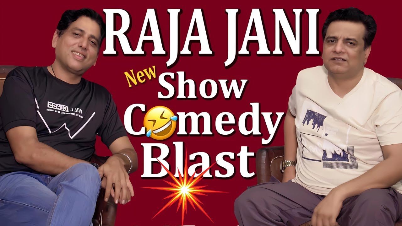 Raja Jani Show 😂 | Shakeel Raja & Sajjad Jani New Funny Guftgu 2025 | Pakistani Comedy Talk