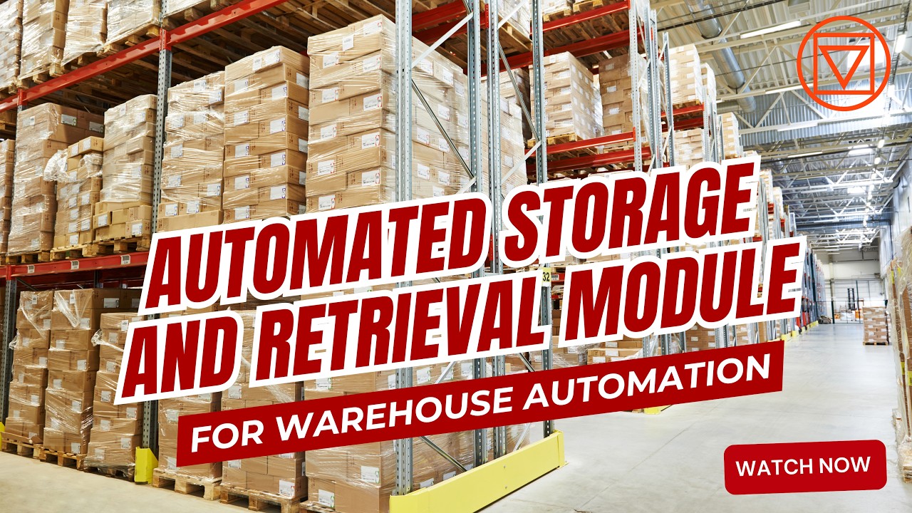 Automated Storage and retrieval Module (ASRS) for warehouse automation
