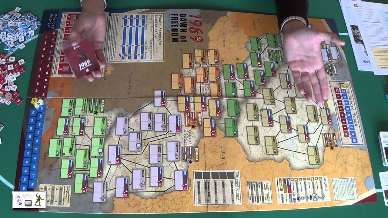 43.2.- 1989: Dawn of Freedom (GMT) : Explicación de reglas 1